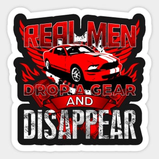 Mustang - Drop A Gear and Disappear Sticker